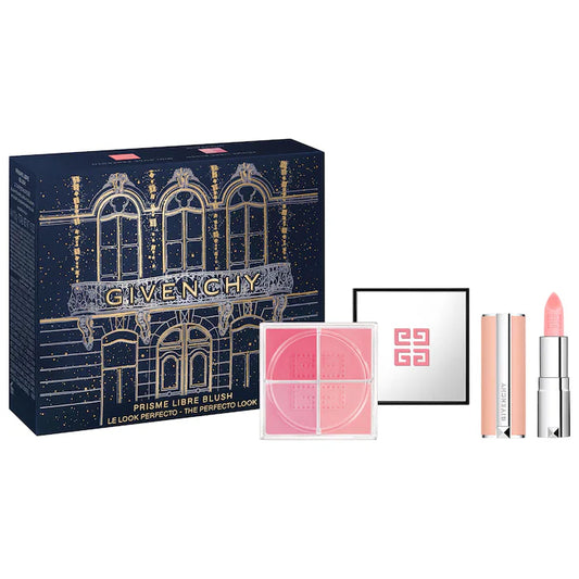 Givenchy | The Prisme Libre Blush & Perfecto Mini Lip Balm Set