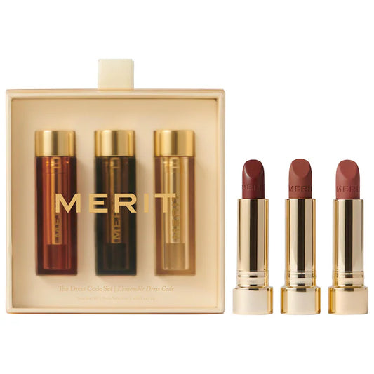 MERIT | The Dress Code Lipstick Set