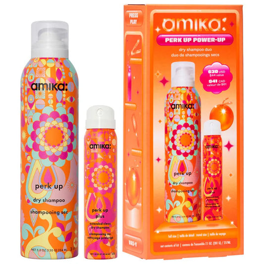 amika | Perk Up Power-Up Dry Shampoo Duo