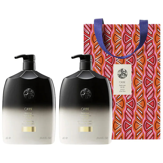 Oribe | Gold Lust Shampoo & Conditioner Liter Set