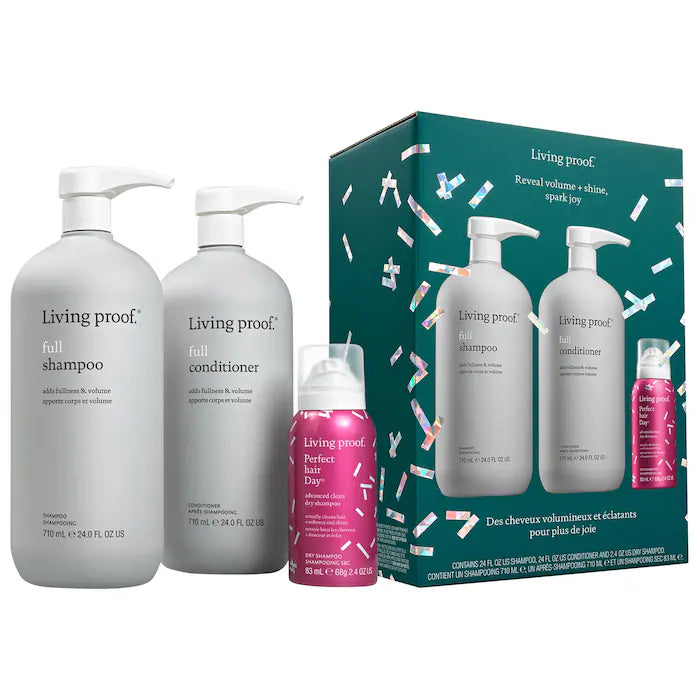 Living Proof | Full Shampoo, Conditioner, and Dry Shampoo Value Set