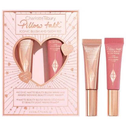 Charlotte Tilbury | Mini Pillow Talk Iconic Blush and Glow Kit Set