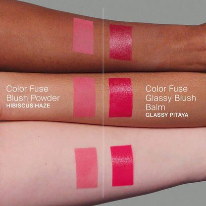 HAUS LABS BY LADY GAGA | Color Fuse Glassy Blush Balm Stick + Powder Blush Set