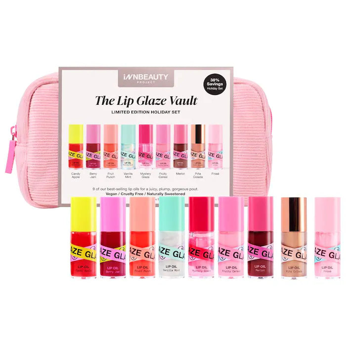 iNNBEAUTY PROJECT | The Lip Glaze Vault Limited Edition Holiday Value Set