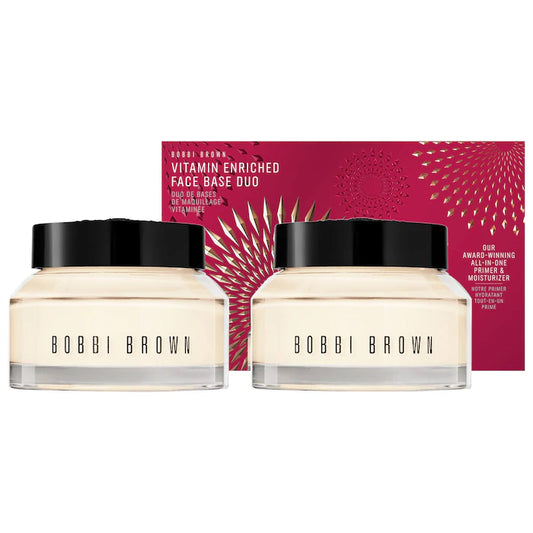 Bobbi Brown | Vitamin Enriched Face Base Primer Moisturizer Duo Set with Vitamin C + Hyaluronic Acid