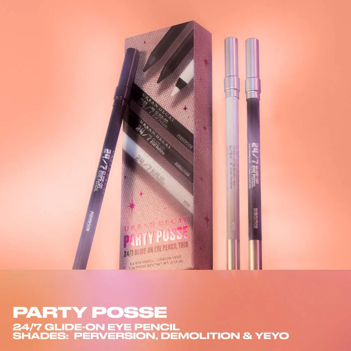 Urban Decay | Party Posse 24/7 Eyeliner Trio - Holiday Makeup Set