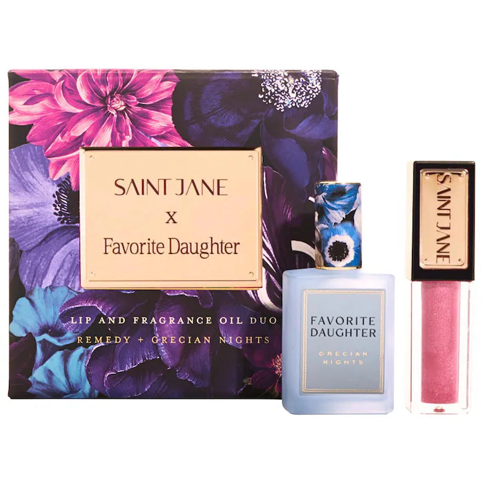 Saint Jane Beauty | Saint Jane x Favorite Daughter Lip and Fragrance Oil Duo