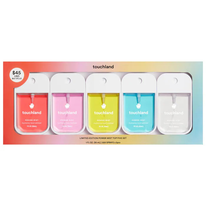 Touchland | Limited Edition Power Mist Top Five Value Set