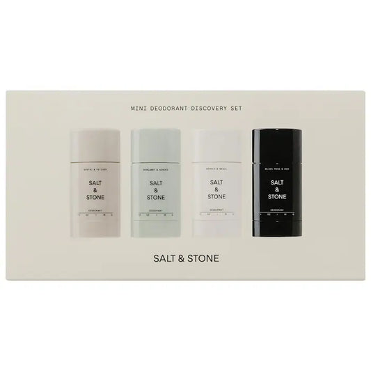 Salt & Stone | Mini Deodorant Discovery Set