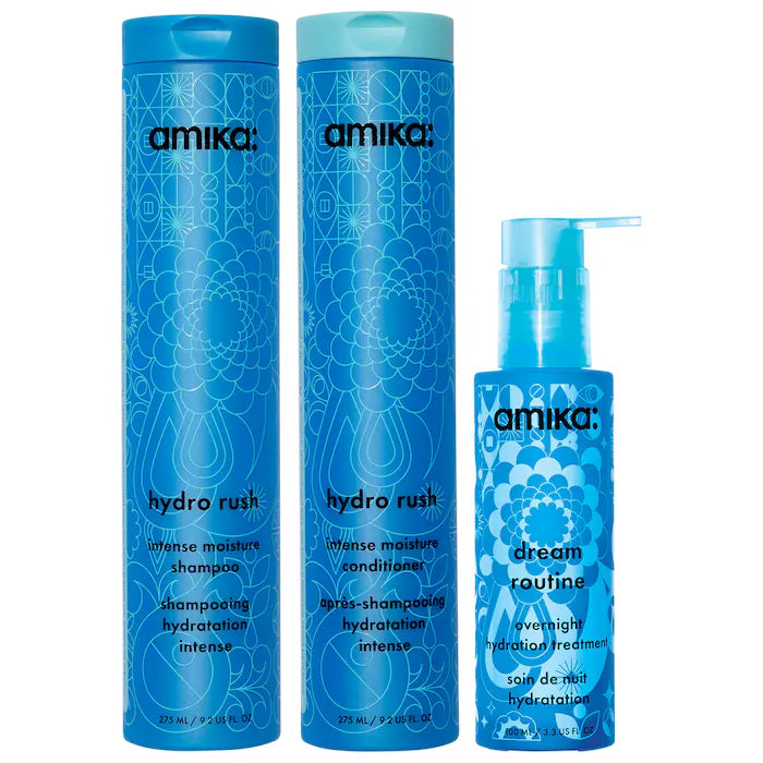 amika | Moisture Mode Hair Hydration Routine Set