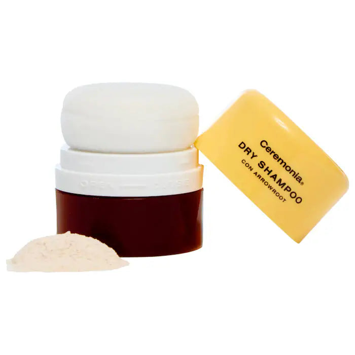 Ceremonia | Dry Shampoo Powder Pouf for Balanced Scalp