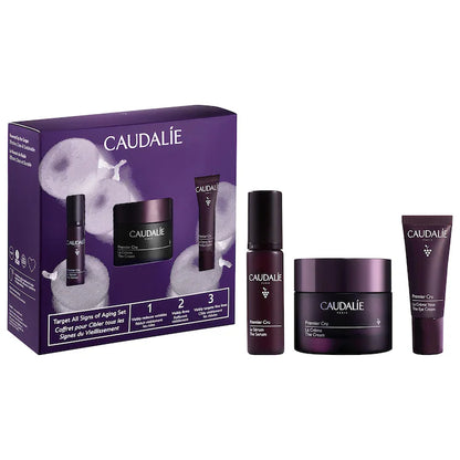 Caudalie | Premier Cru Anti-Aging Trio for Fine Lines and Wrinkles