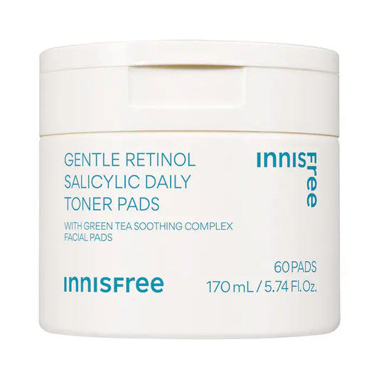innisfree | Daily Gentle Retinol Salicylic Toner Pads