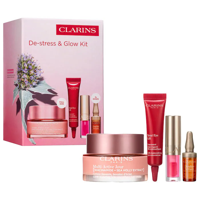 Clarins | Multi-Active Anti Aging Set for Lines, Pores, Glow