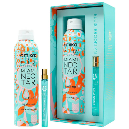 Ellis Brooklyn  MIAMI NECTAR X Amika | Set: MIAMI NECTAR Amika Perkup Dry Shampoo + EDP Travel Spray Gift Set