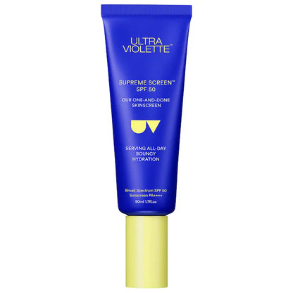 Ultra Violette |  Supreme Screen SPF 50 Facial Sunscreen Moisturizer and Primer