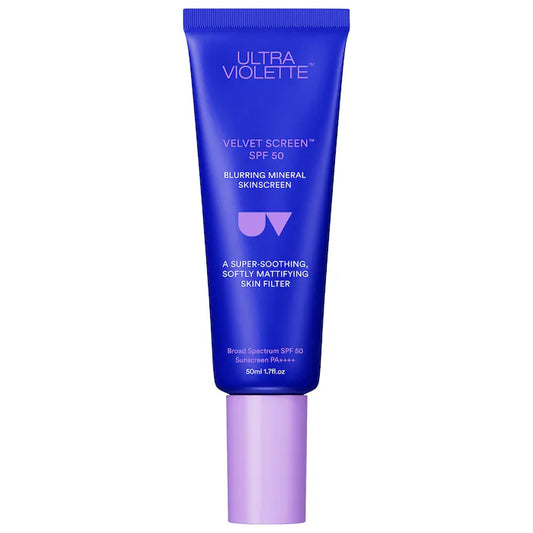 Ultra Violette | Velvet Screen SPF 50 Mattifying Mineral Fragrance Free Facial Sunscreen