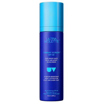 Ultra Violette | Vibrant Screen SPF 50 Water Resistant Face and Body Sunscreen
