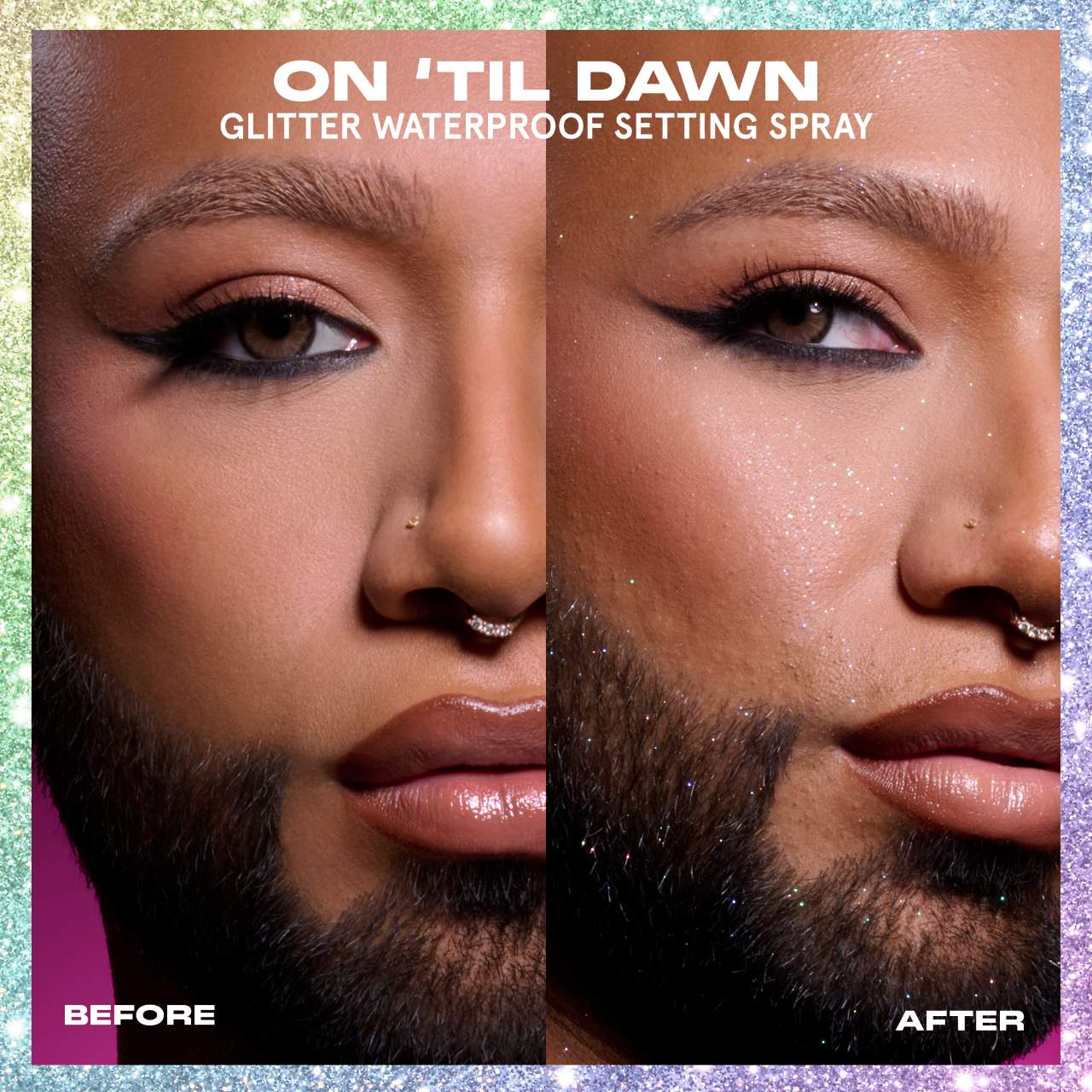 ONE/SIZE by Patrick Starrr | On 'Til Dawn Glitter Waterproof Setting Spray