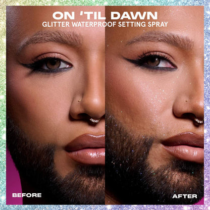 ONE/SIZE by Patrick Starrr | On 'Til Dawn Glitter Waterproof Setting Spray