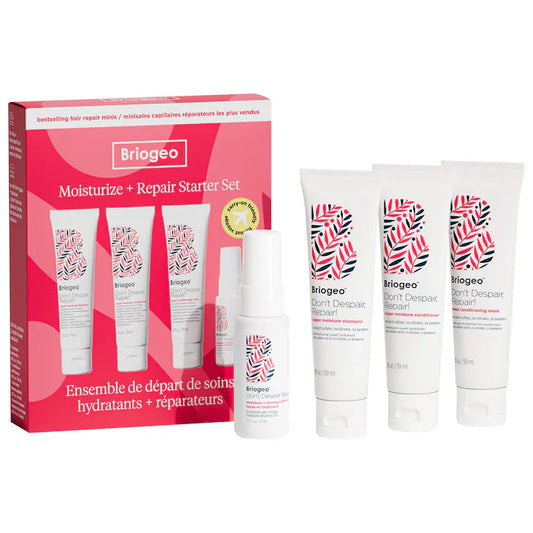 Briogeo | Don't Despair, Repair! Strengthening + Hydrating Minis Kit for Dry, Damaged Hair