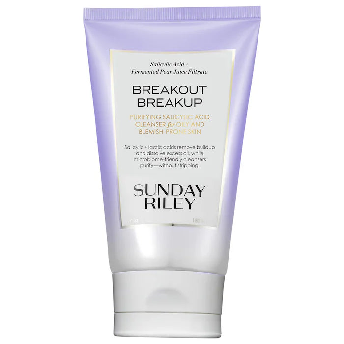 Sunday Riley | Breakout Breakup Salicylic Acid Cleanser for Blemish-Prone Skin