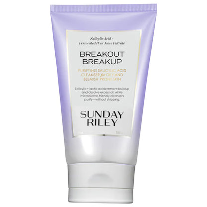 Sunday Riley | Breakout Breakup Salicylic Acid Cleanser for Blemish-Prone Skin