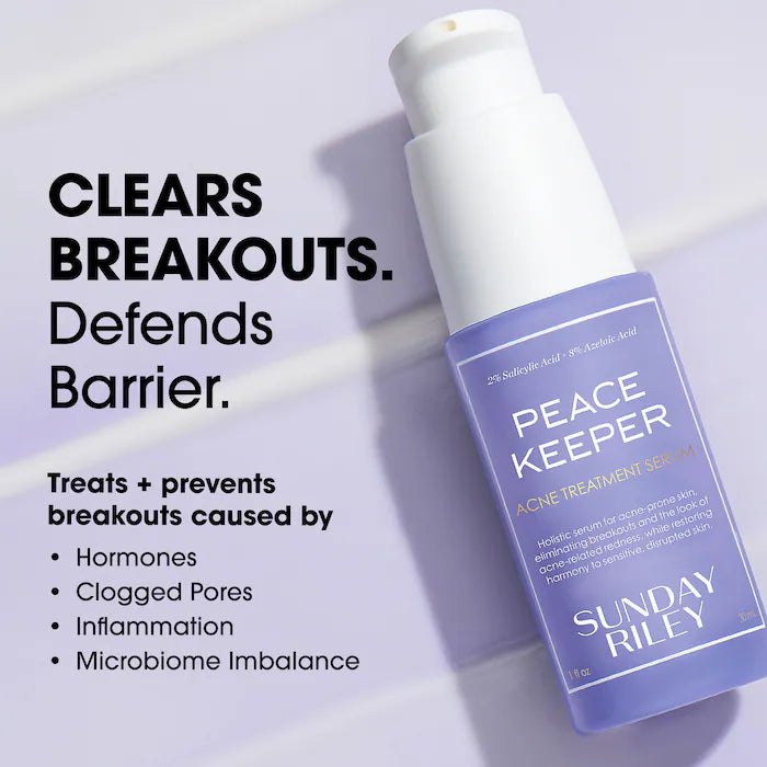 Sunday Riley | Peacekeeper Azaleic and Salicylic Acid Acne Treatment Serum