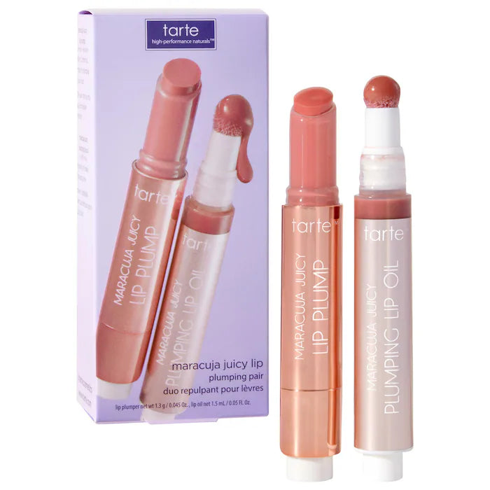 tarte | mini maracuja juicy lip plumping pair