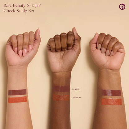 Rare Beauty | Rare Beauty x Tajin Soft Pinch Liquid Blush & Positive Light Luminizing Lip Gloss Duo Set