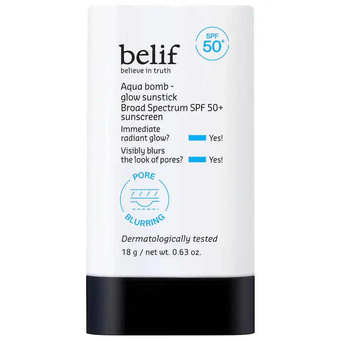 belif | Aqua Bomb Korean Glow Sunstick SPF 50+