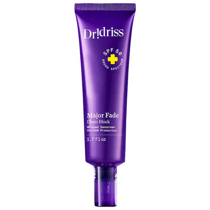 Dr. Idriss | Major Fade Disco Block Discoloration Treatment SPF 50 Broad-Spectrum Sunscreen with Ceramides and Glycerin