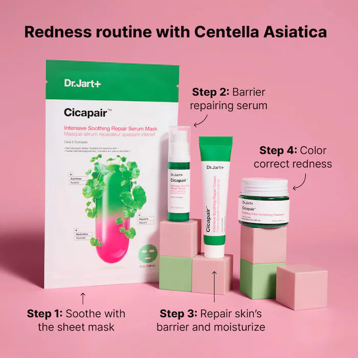 Dr. Jart+ | Cicapair™ Redness Rescue Regimen Kit with Centella Asiatica