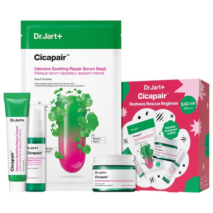 Dr. Jart+ | Cicapair™ Redness Rescue Regimen Kit with Centella Asiatica