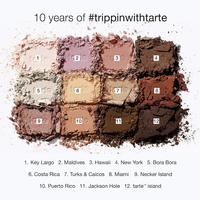 Tarte | #trippinwithtarte Amazonian clay eyeshadow palette