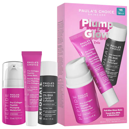 Paula's Choice | Plump & Glow 3-Step Kit for Clear, Firm Skin