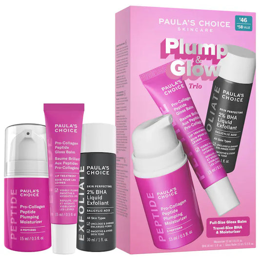 Paula's Choice | Plump & Glow 3-Step Kit for Clear, Firm Skin