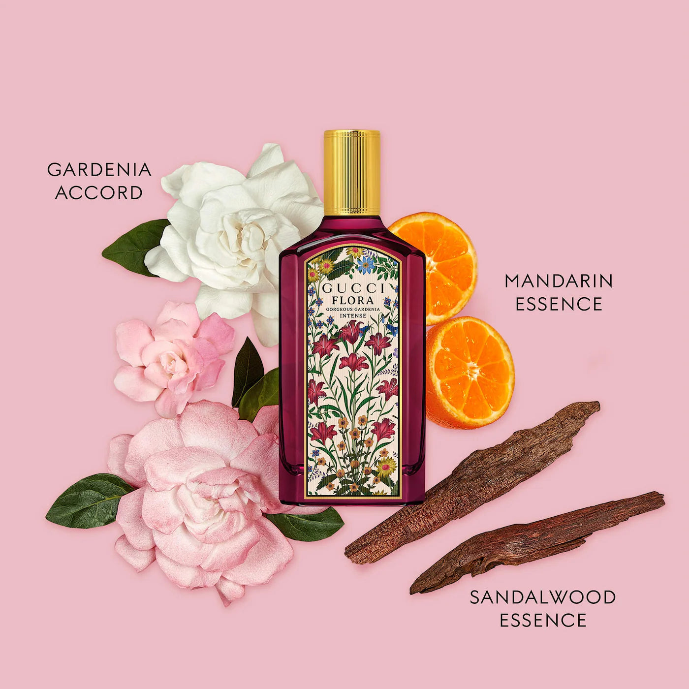 Gucci | Flora Gorgeous Gardenia Eau de Parfum Intense Travel Spray with Sandalwood and White Florals