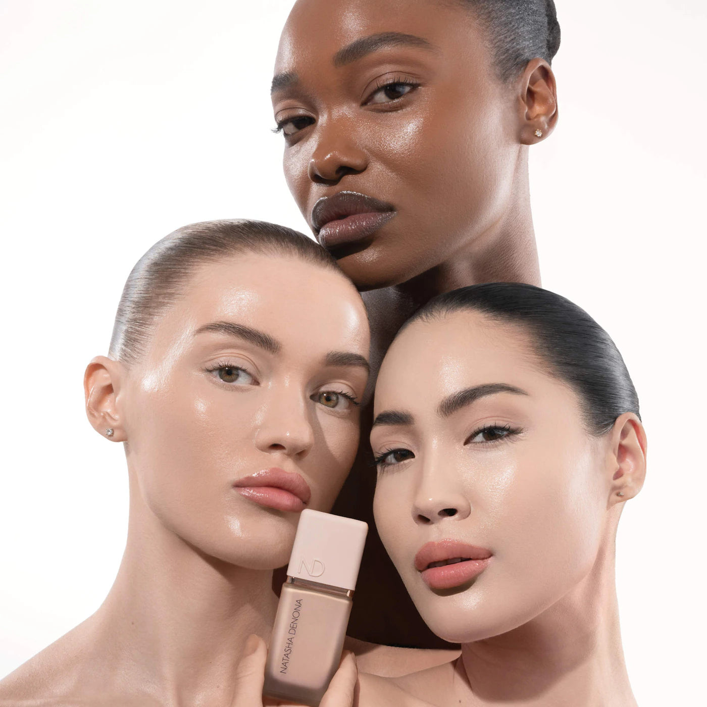 NATASHA DENONA | Hy-Glam Foundation Hydrating & Blurring Luminous Longwear Serum Foundation