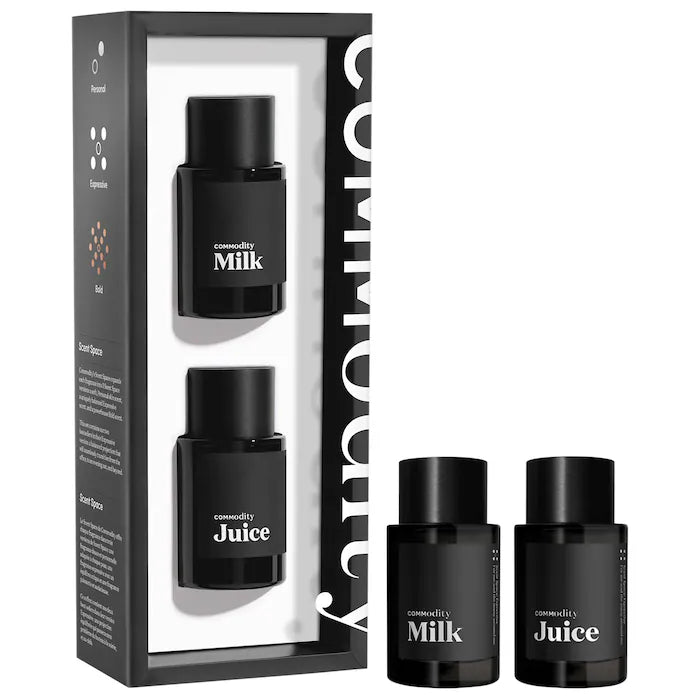 Commodity | Mini Juice & Milk Expressive Eau de Parfum Fragrance Duo Set