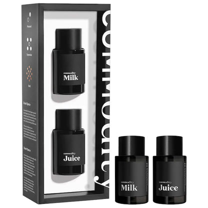 Commodity | Mini Juice & Milk Expressive Eau de Parfum Fragrance Duo Set