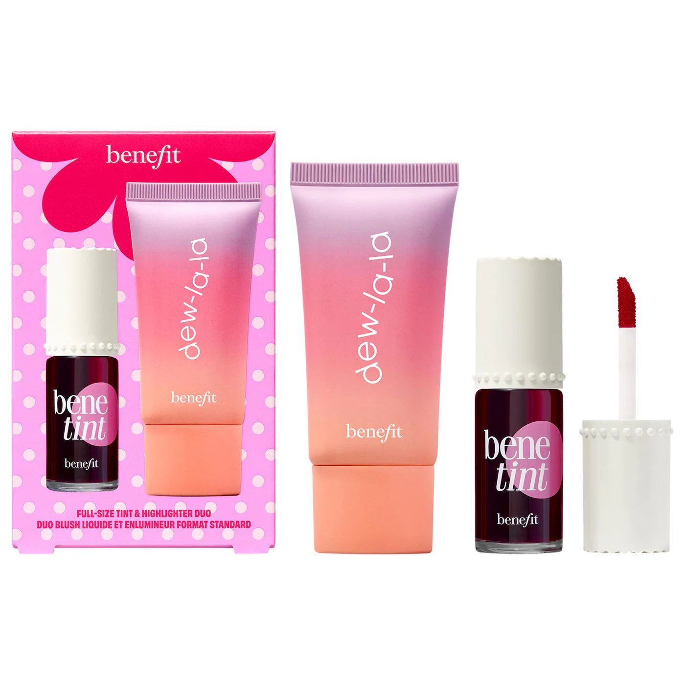 Benefit Cosmetics | Benetint & Dew La La Liquid Highlighter Gift Set
