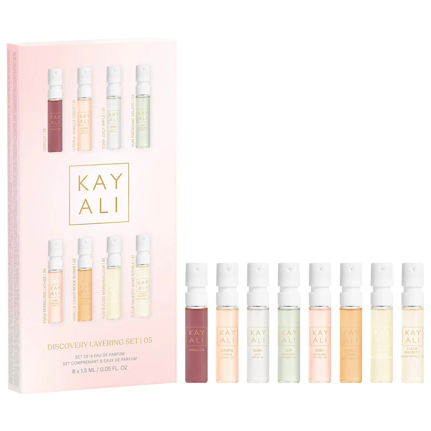 KAYALI | Discovery Layering Mini Perfume Sampler Set