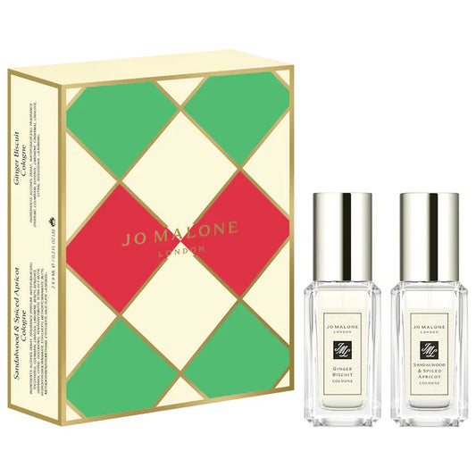 Jo Malone | Mini Ginger Biscuit + Sandalwood & Spiced Apricot Cologne Duo Gift Set