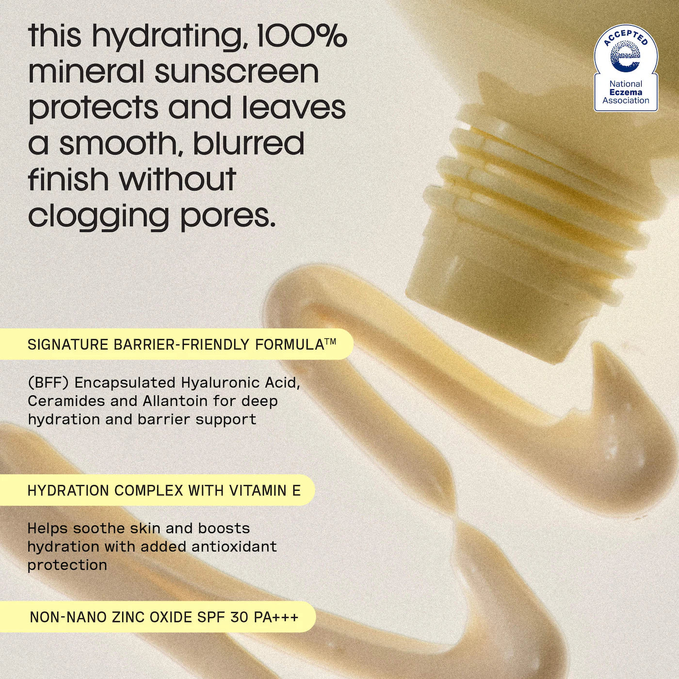 Sincerely Yours | Sunny Side Up Hydrating Mineral Sunscreen, Broad Spectrum Protection SPF 30 PA+++