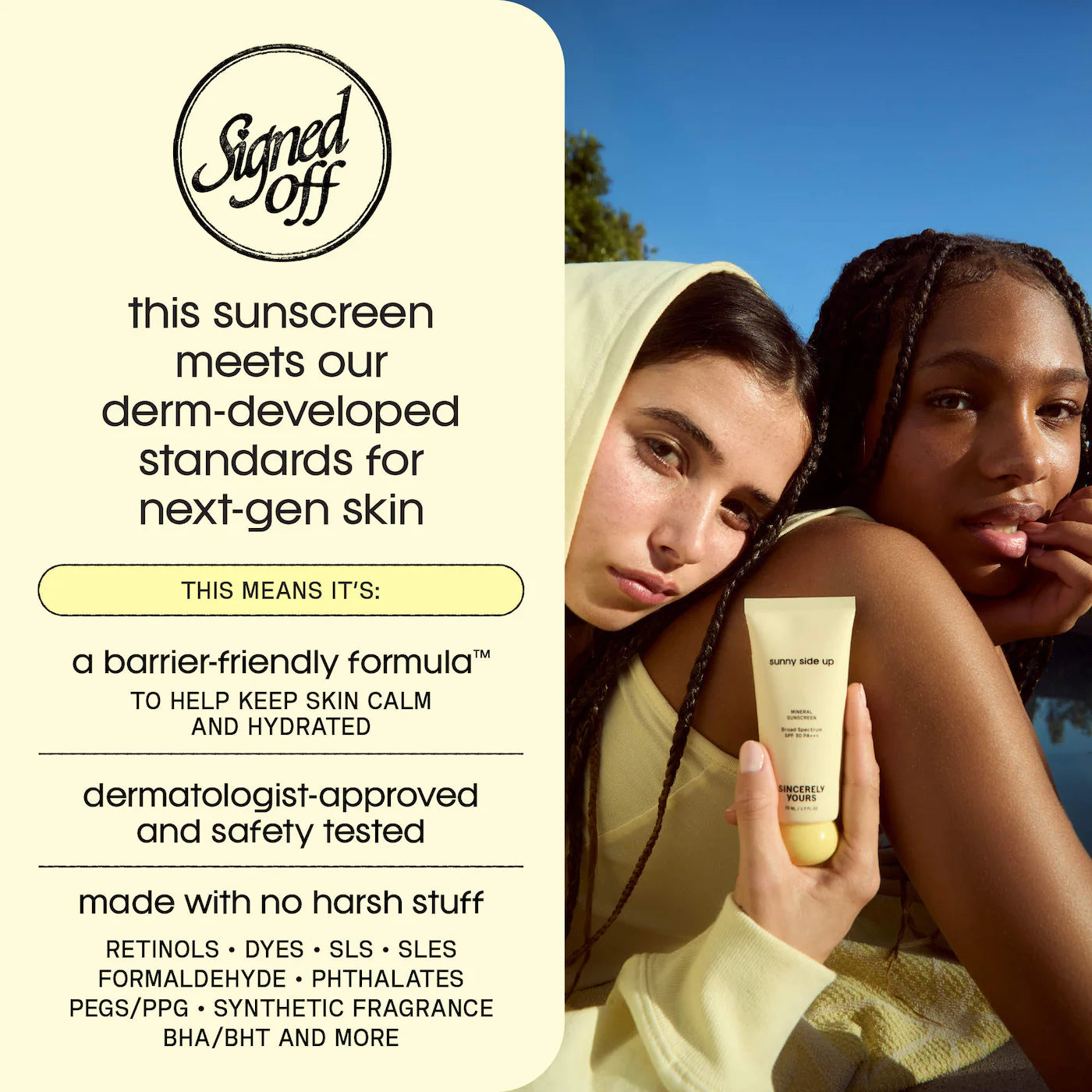Sincerely Yours | Sunny Side Up Hydrating Mineral Sunscreen, Broad Spectrum Protection SPF 30 PA+++