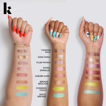 Kulfi | Zari Eyes Long-Lasting Crease-Proof Cream Eyeshadow