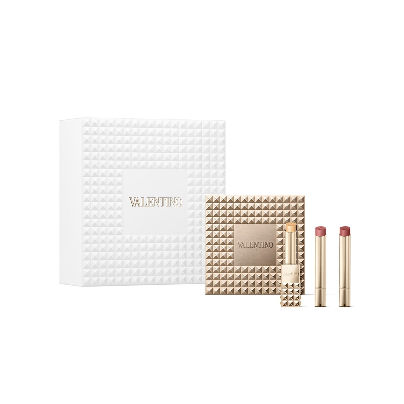 Valentino | Spike Valentino Buttery Matte Refillable Lipstick Trio Set