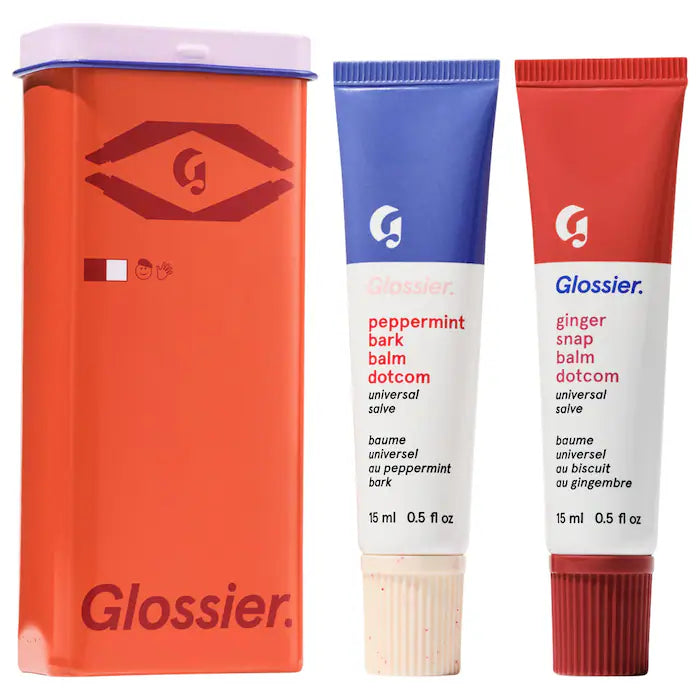 Glossier | Sugar + Spice Balm Dotcom Lip Balm Duo Makeup Gift Set