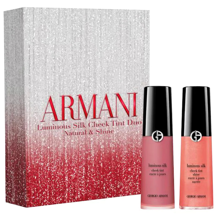 Armani Beauty | Luminous Silk Cheek Tint Liquid Blush Duo Set